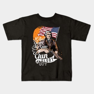 America Guns Glory gut Kids T-Shirt